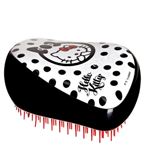 Tangle Teezer Compact Styler Hello Kitty Hair Brush Black White