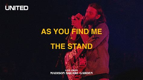 As You Find Me The Stand Live From Madison Square Garden Hillsong