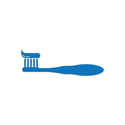 Premium Vector Tooth Brush Paste Logo Icon Vector Illustration Vector
