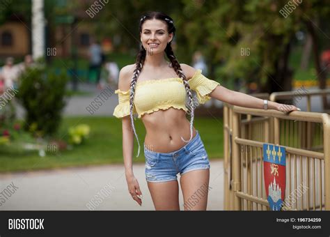 Portrait Sexy Brunette Image Photo Free Trial Bigstock