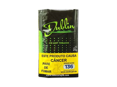 Tabaco Fumo Para Cigarro Dublin Ice Mint Tobacco Caixa C Tabacaria Jilk