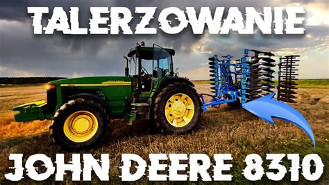 Talerzowanie John Deere Brona Talerzowa Mandam Gal M Youtube