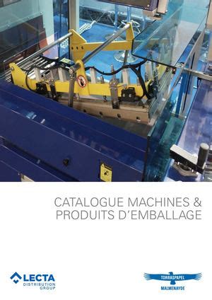 Calam O Catalogue Machines Produits D Emballage