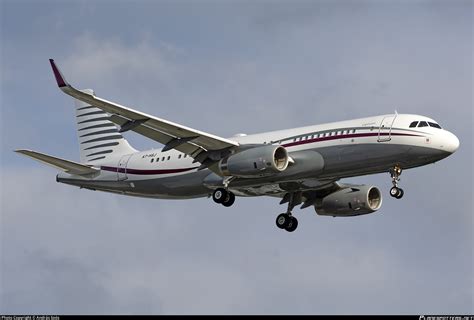 A7 HSJ Qatar Amiri Flight Airbus A320 232 WL ACJ Prestige Photo By