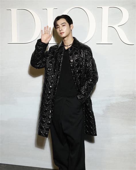 Astro S Cha Eunwoo Proves To Be A True Multilingual King At Dior S Paris Fashion Week Show