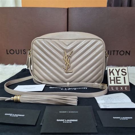 Ysl Loulou Cambag Nude Luxury Bags Wallets On Carousell