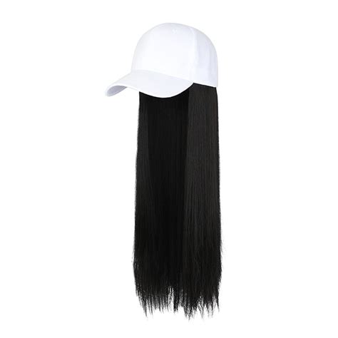 Yhaiogs Short Wig Lace Front Wigs Womens Hats Wigs White Hats Black
