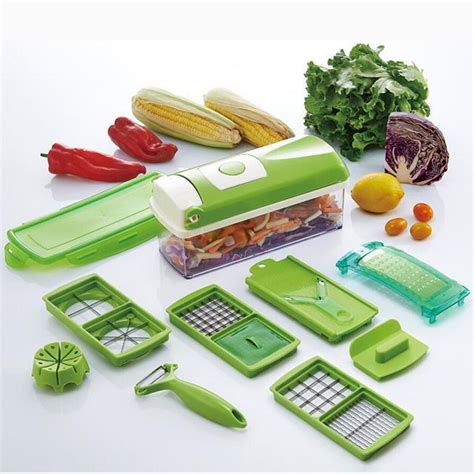 Best Set Nicer Dicer Plus Vegetable Fruit Multi Grater Peeler Cutter