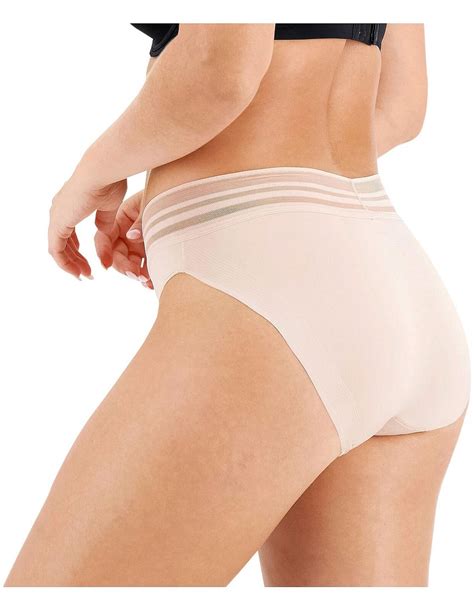 X Womens Jockey No Panty Line Promise Bikini Briefs Underwear Dusk Ebay