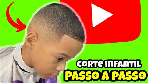 Como Fazer Degrade Em Cabelo De Crian A Passo A Passo Youtube