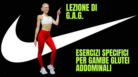 Gambe Magre Glutei Sodi E Addome Tonico Allenamento GAG Senza Salti