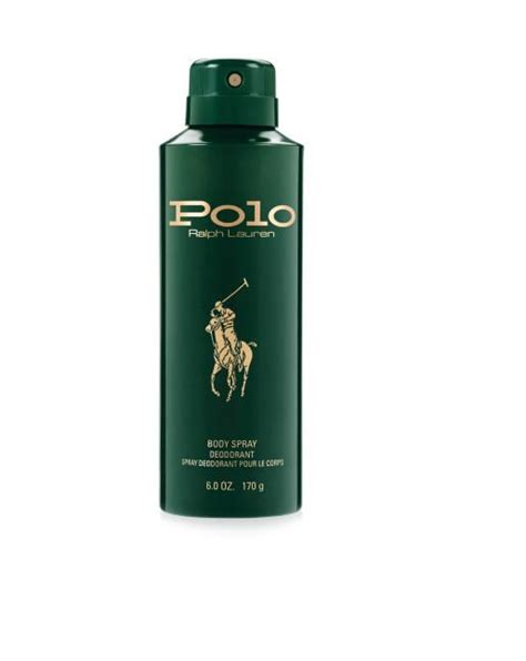 Ralph Lauren Polo Men Deodorant Body Spray 60 Oz Polo Green Men