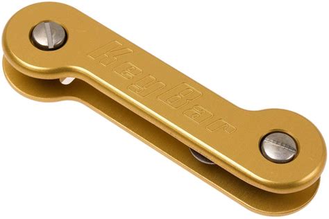 Keybar Gold Anodised Aluminium Key Tool Advantageously Shopping At