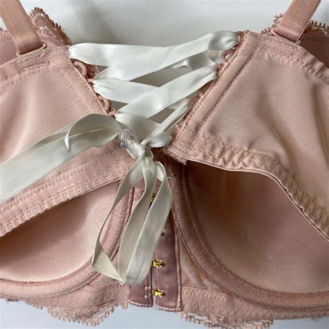 Bras N Things Womens Roxanne Beth Underwire Bra Size DD Nude Pink BNWT RRP S