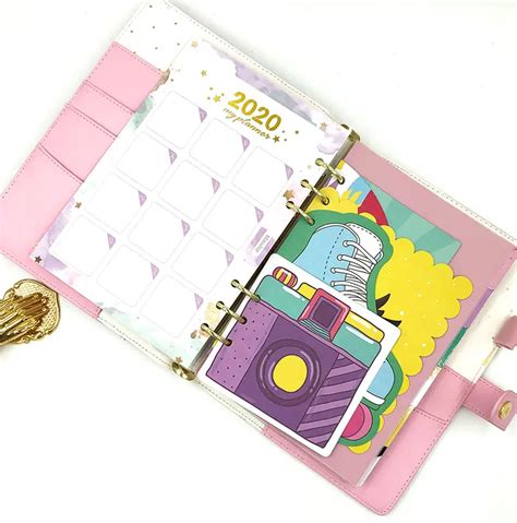 Lomthenon милый цветок спираль записные книжки и дневники корейский A5 ...