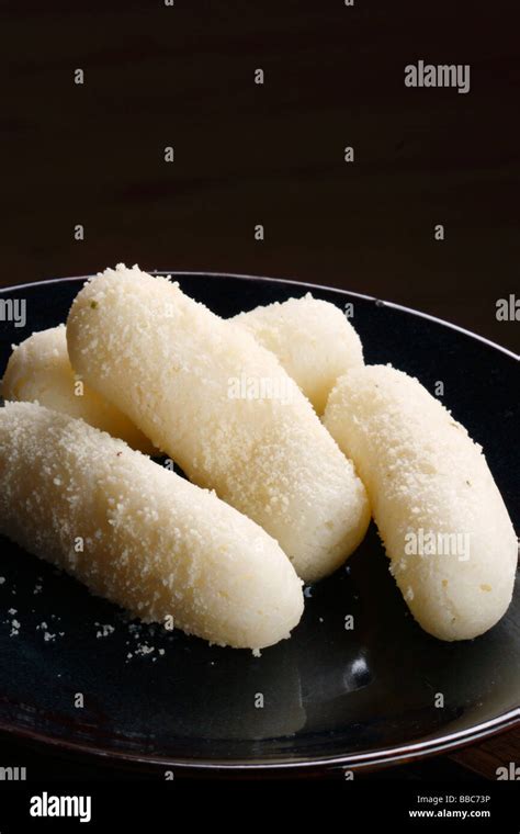 Chum Chum Is A Traditional Bengali Sweet Stock Photo Alamy