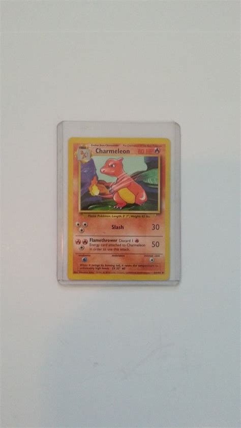 CHARMELEON Pokemon Card 24/102 Nintendo Creatures