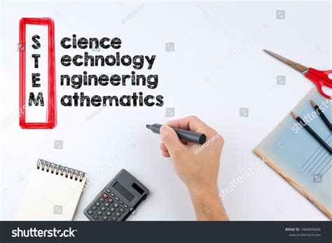 stem science technology engineering mathematics education stock photo