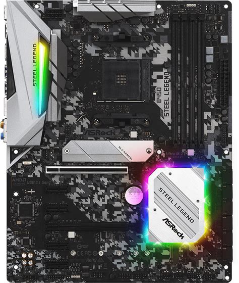 Материнская плата ASRock B450 Steel Legend купить в магазине Планета ...