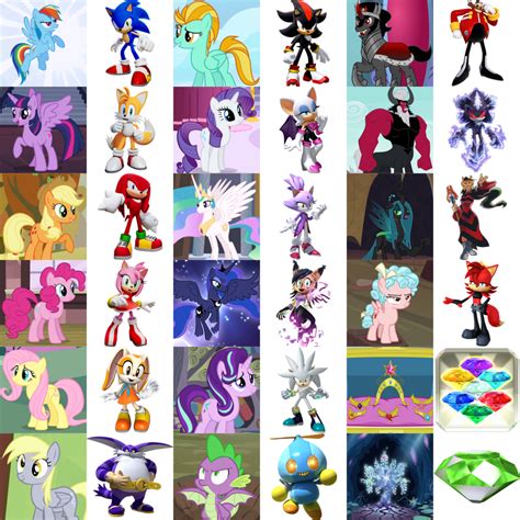My Little Pony Sonic - Sonic/My Little Pony: Friendship Is Magic recast by KendlBoettcher on ...