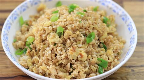 Egg Fried Rice Quick And Easy Recipe Youtube