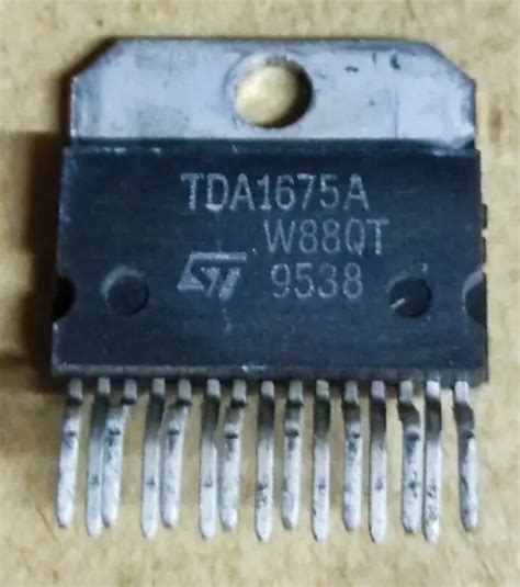 TDA1675A TDA1675, VERTICAL deflection circuit, STMicroelectronics ...