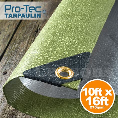 270GSM Tarpaulin Extra Heavy Duty Builders Waterproof Ground Sheet