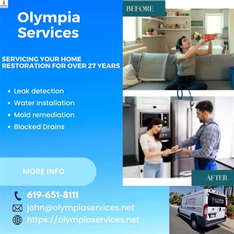 Best Leak Detection Services In Chula Vista CA Olympia Services By