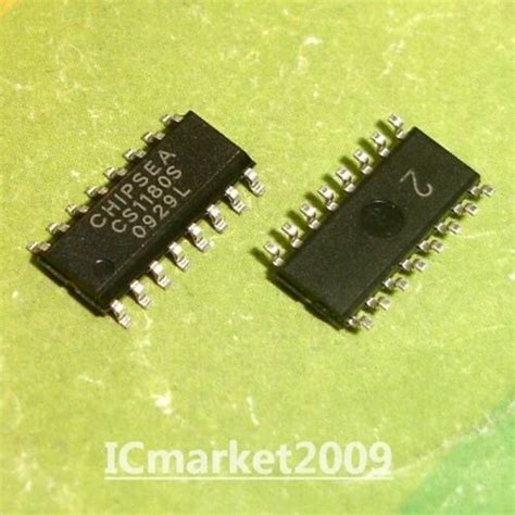 Pcs Cs S Sop Cs Bit Analog Digital Conversion Chip Ic