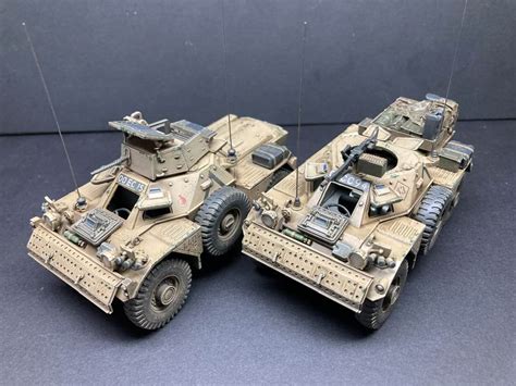 Airfix Ferret Scout Car Mk Gulf War Ready For Inspection