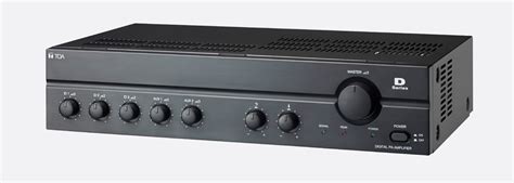 Toa Mixer Amplifiers Digital
