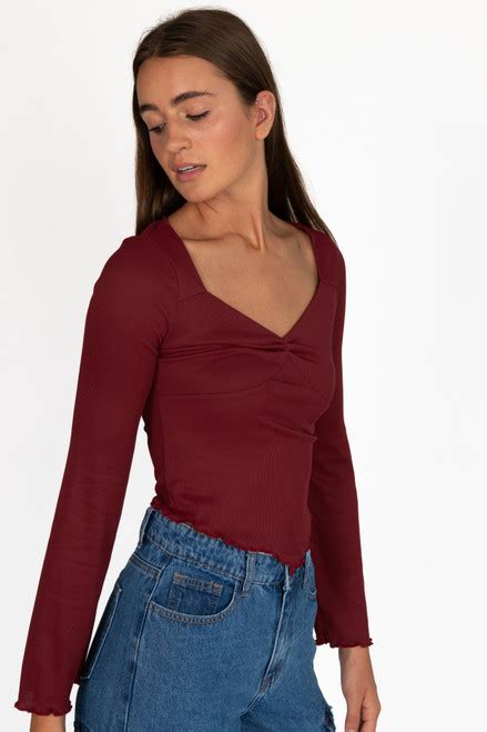 Bell Sleeve Top