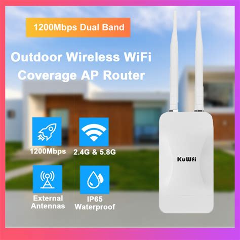 Jual Kuwfi Mbps Outdoor Ap Router Dual Band Wireless Wi Fi Access