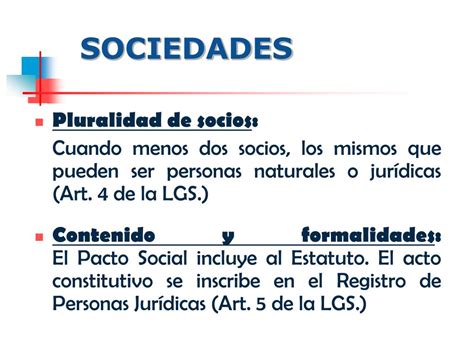 Ppt El Derecho Societario Powerpoint Presentation Free Download Id