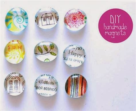 DIY Beautiful Fridge Magnets - The Idea King