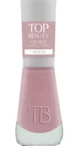 Top Beauty Esmalte Naked Ml Mercadolivre