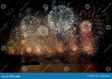 Australia Day Fireworks editorial stock image. Image of display - 18032734