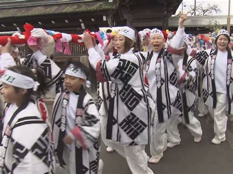 1200年超の歴史で初愛知・国府宮はだか祭で“女性参加の儺追笹奉納”「歴史の一歩」「夢のような感覚」 東海テレビnews