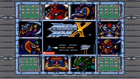 Passwords Mega Man X Para Super Nintendo Snes Senha Mega Man X Super