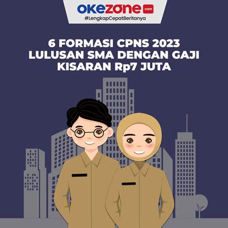 6 Formasi CPNS 2023 Lulusan SMA Dengan Gaji Kisaran Rp7 Juta 0 Foto