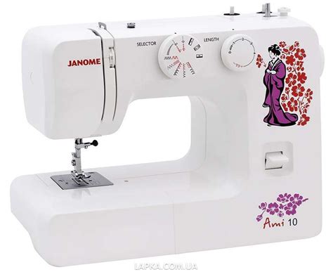 Швейная машина среднего класса Janome Ami 10 ᐉ цена 5980 грн – купить в ...