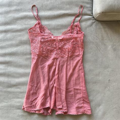 Vintage Victoria Secret Lace Lingerie Top In Great Depop