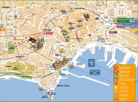 Map of naples – Artofit