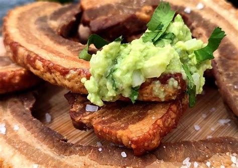 Chicharrones EN AIRFRYER Y GUACAMOLE Receta De Mexico De Mis