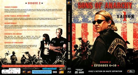 Jaquette DVD de Sons of anarchy Saison 1 DISC 2 BLU RAY Cinéma Passion