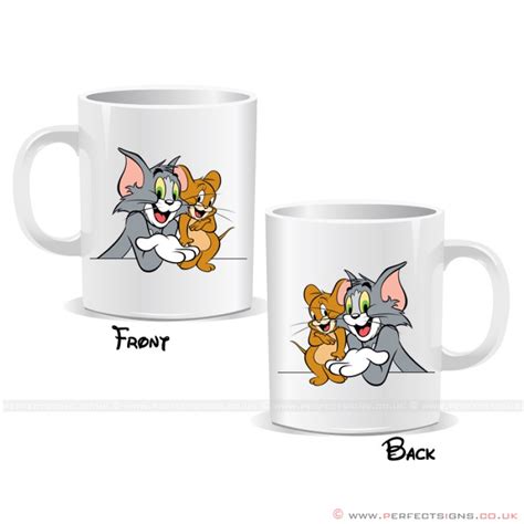 Tom & Jerry Close Characters Mug - Perfect Signs
