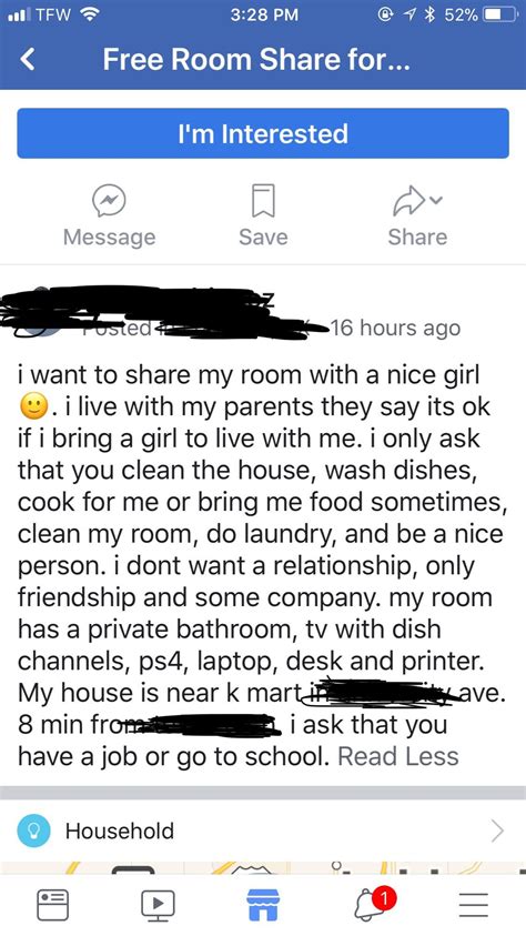 Free Room For Sex Slave R Insanepeoplefacebook