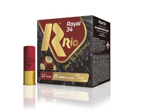 Cartuchos De Caza Rio Royal UEE 34 Gr