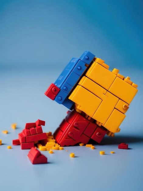 Premium Ai Image Broken Toys Photo With Random Color