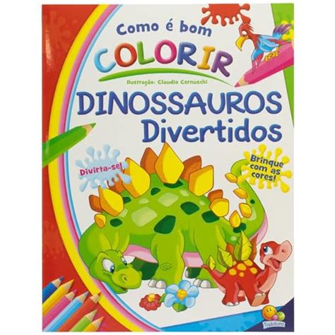 Como Bom Colorir Dinossauros Divertidos Walmart